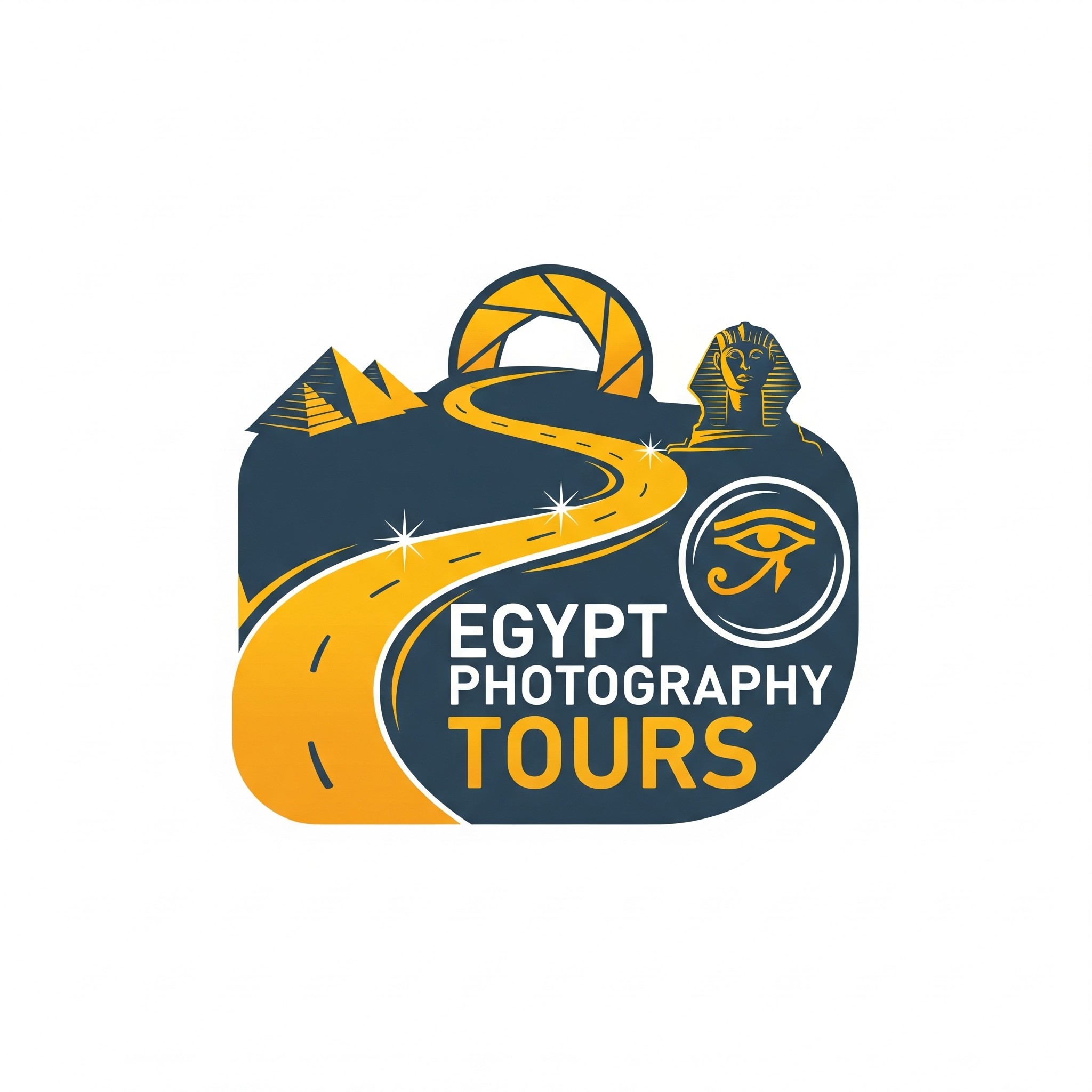 Egypt Photography Tours Logo - Professional photography guide services for Pyramids and ancient sites